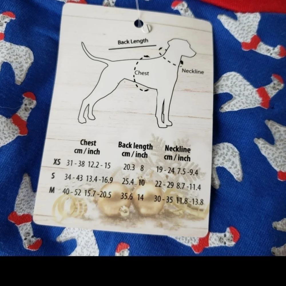 Pet Christmas pjs